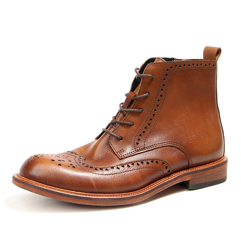 Vintage Fashion Streetwear - Vintage Mens Ankle Chelsea Boots Luxury