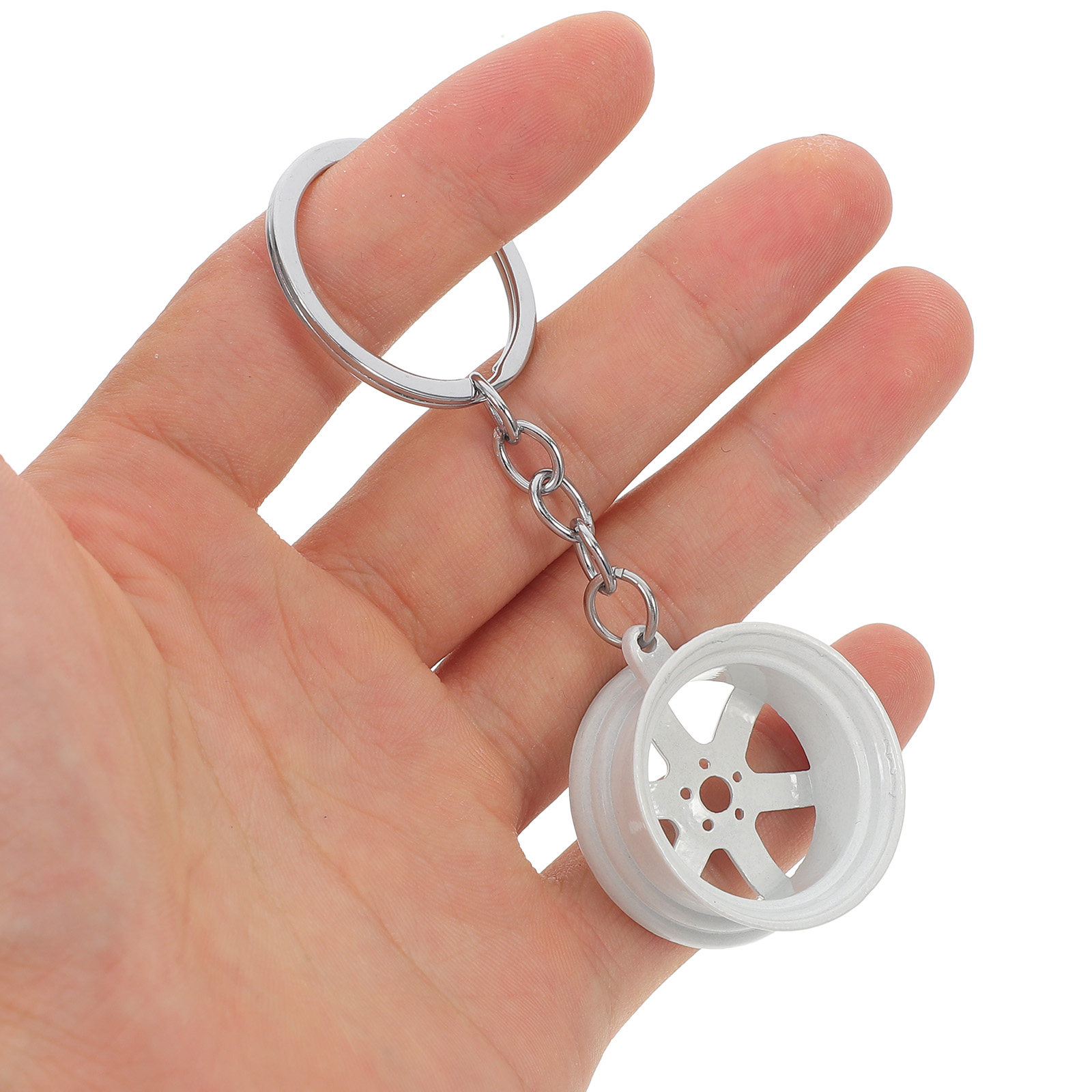 Vintage Fashion Hub - Wheel Hub Keychain For Men Small