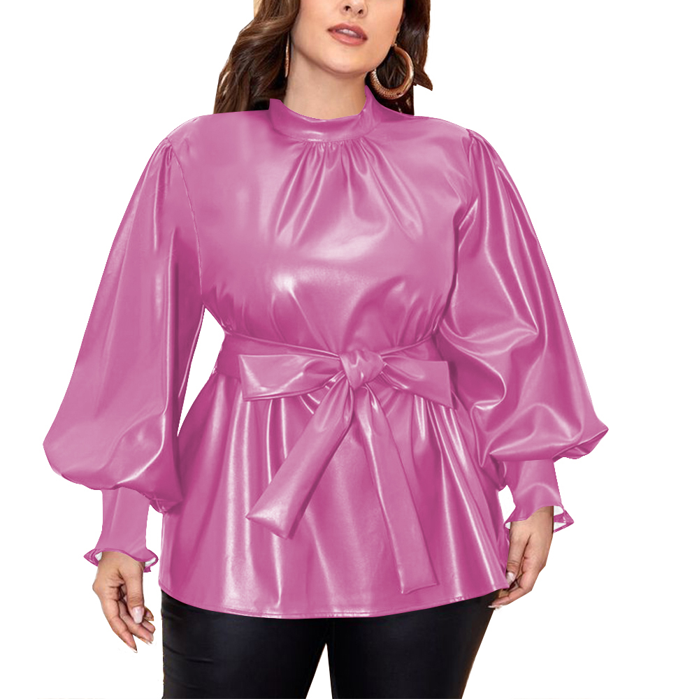 Fashion Long Puff Sleeves Slim - Vintage Fashion Queen review and price
