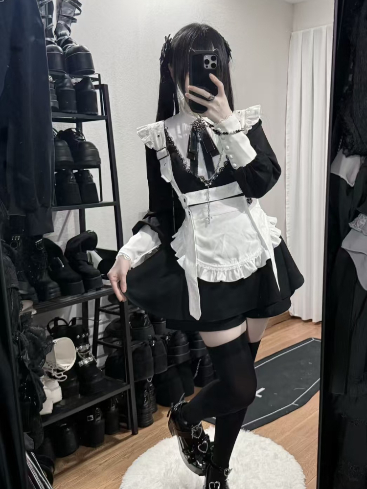 2026 Japanese Gothic Vintage S - Vintage Fashion Retro Outfit review and price