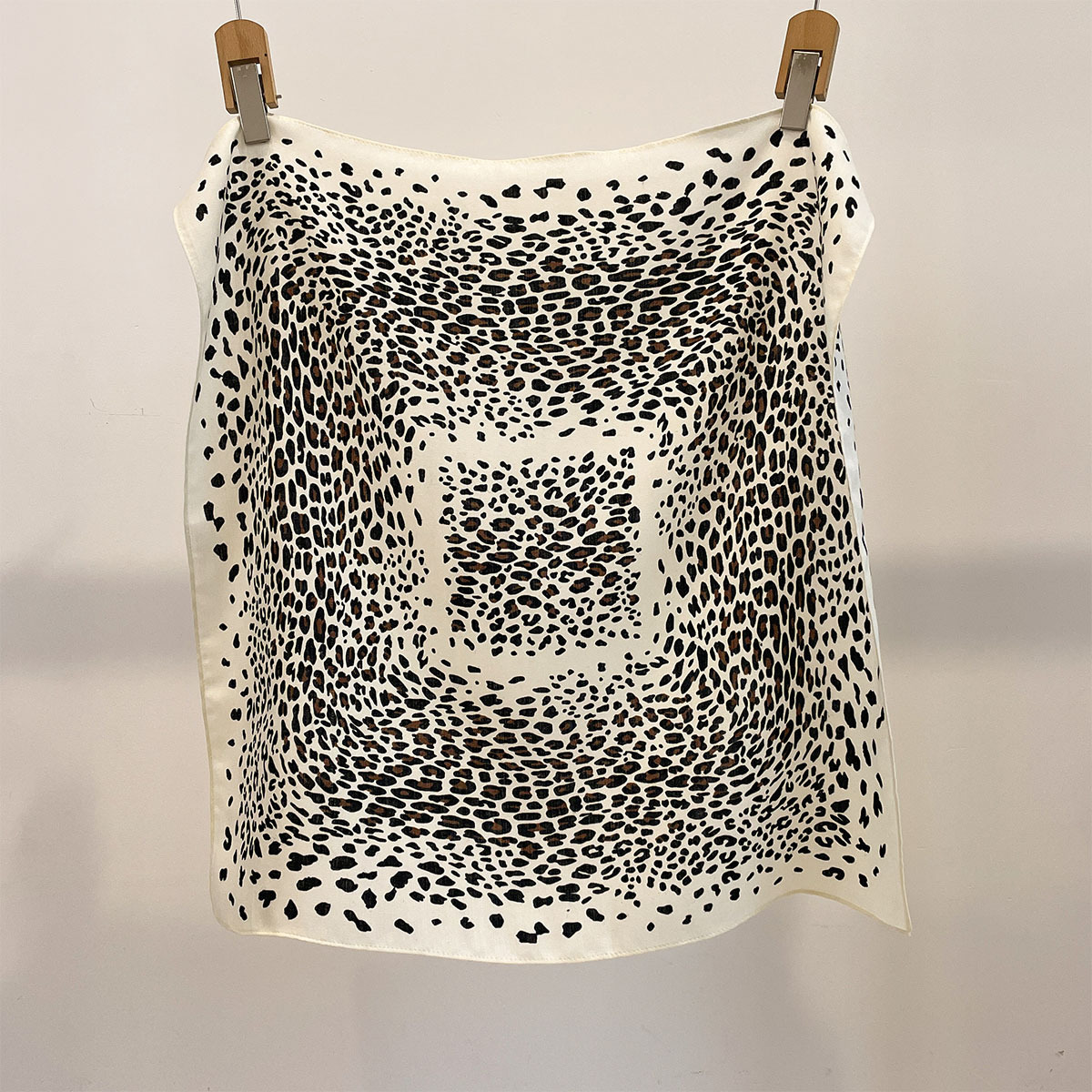 Leopard Print 68x68cm Silk Sca - Vintage Fashion Hijab review and price