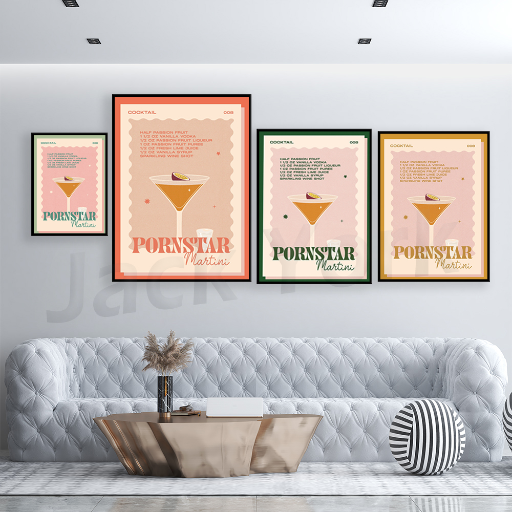 Retro Cocktail Pornstar Martin - Vintage Fashion Illustrations review and price