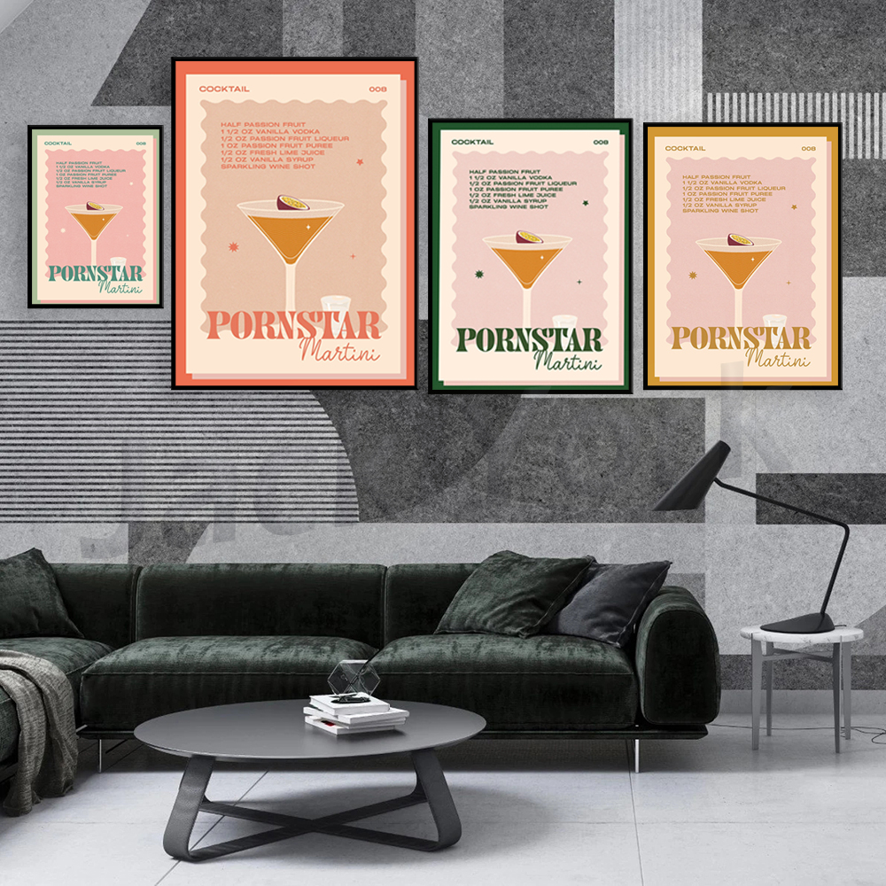 Retro Cocktail Pornstar Martin - Vintage Fashion Illustrations review and price