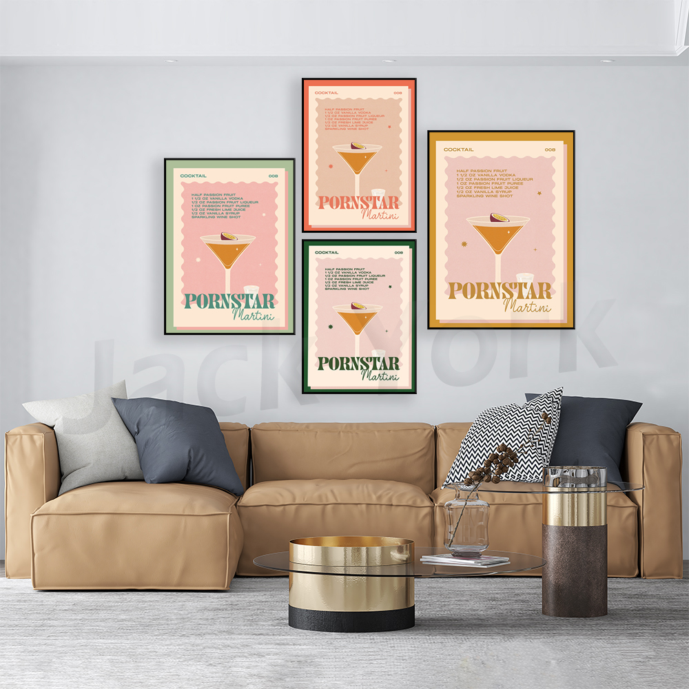 Retro Cocktail Pornstar Martin - Vintage Fashion Illustrations review and price