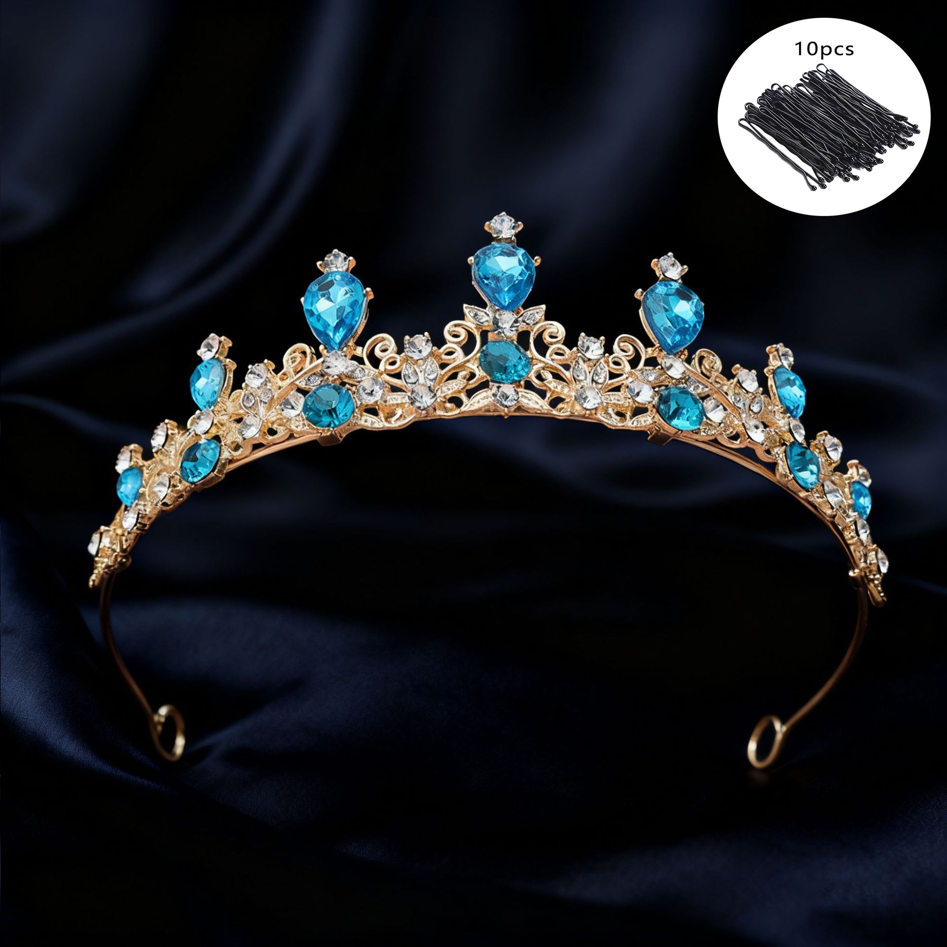 Bridal Tiara Vintage Scroll Rh - Vintage Fashion Queen review and price