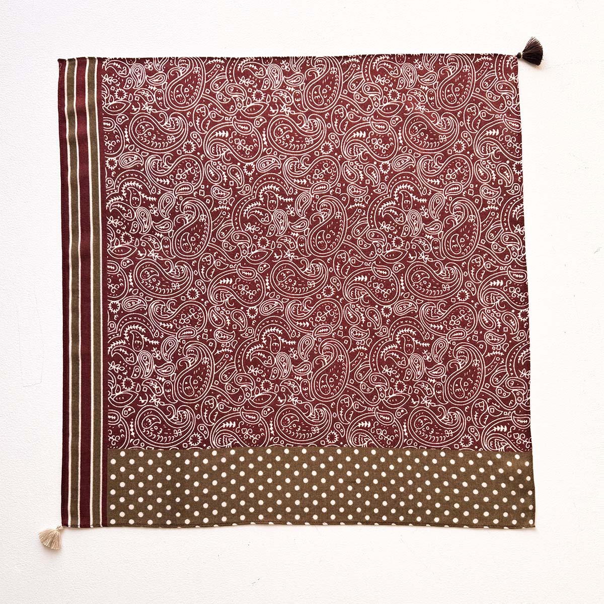 Silk Scarf Women 60cm Square V - Vintage Fashion Hijab review and price