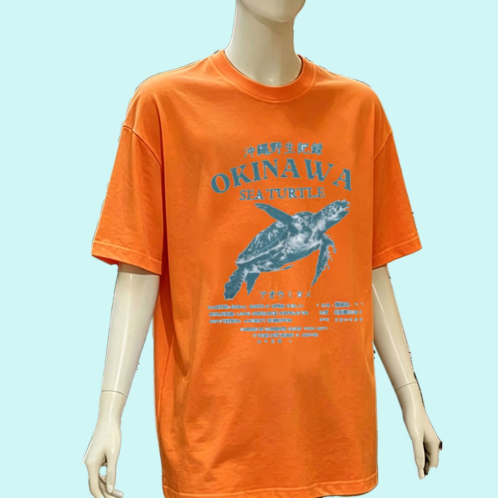 Okinawa Sea Turtle Shirt Japan - Turtleneck Knit 90S review and price