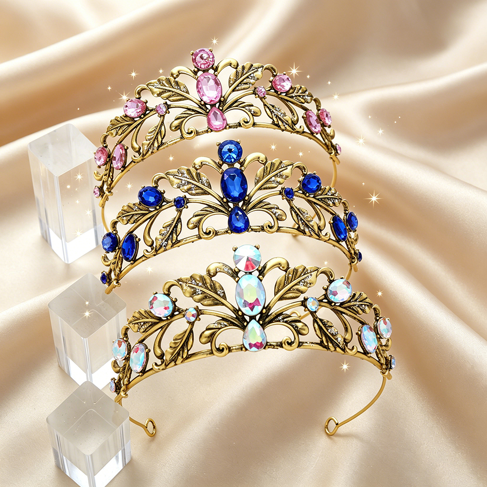 Vintage Leaf Rhinestone Bridal - Vintage Fashion Queen review and price