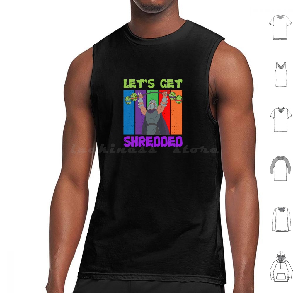 Let's Get Shredded Tank Tops V - Turtleneck Knit 90S review and price