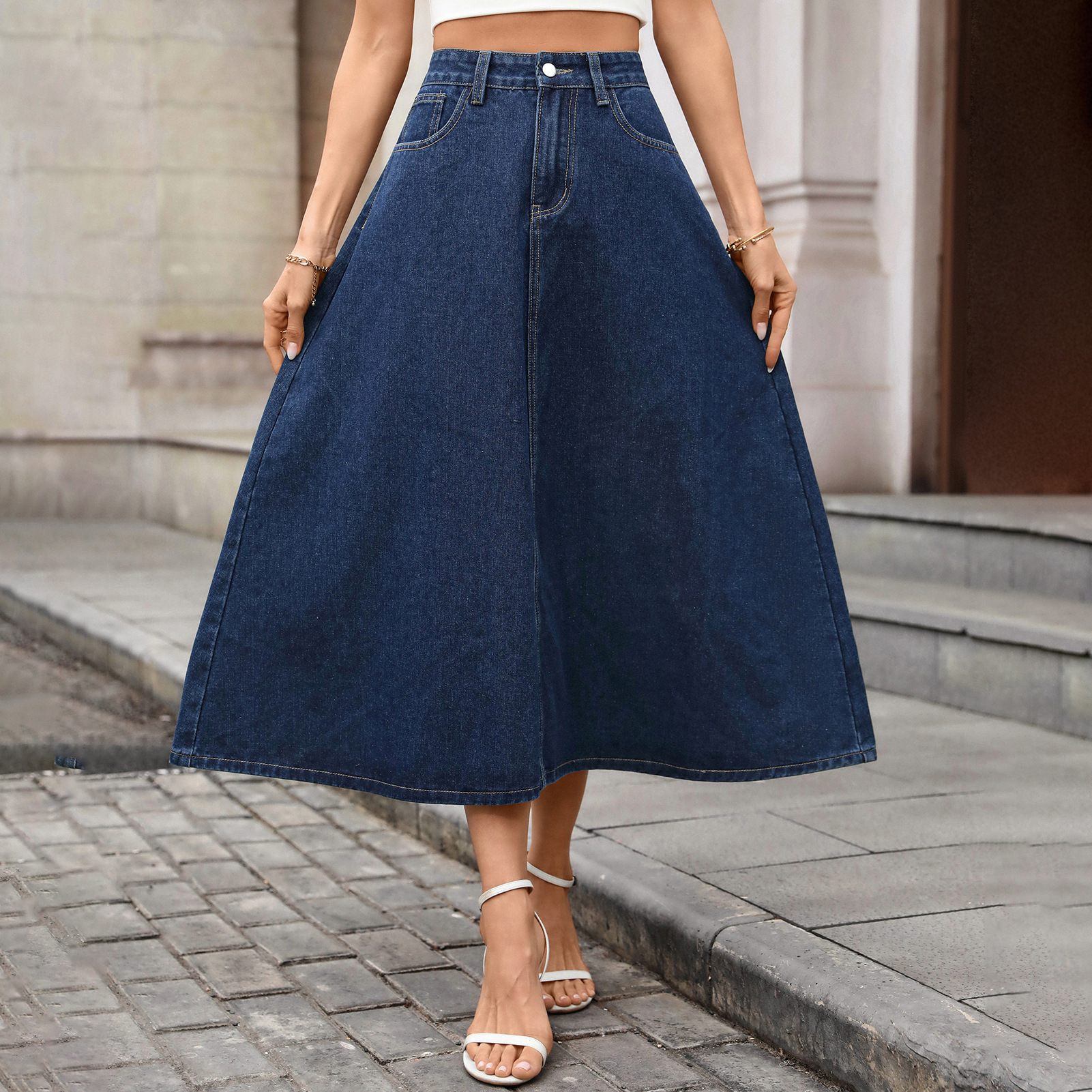 Chic Spring/summer Vintage Den - Vintage Fashion Streetwear review and price