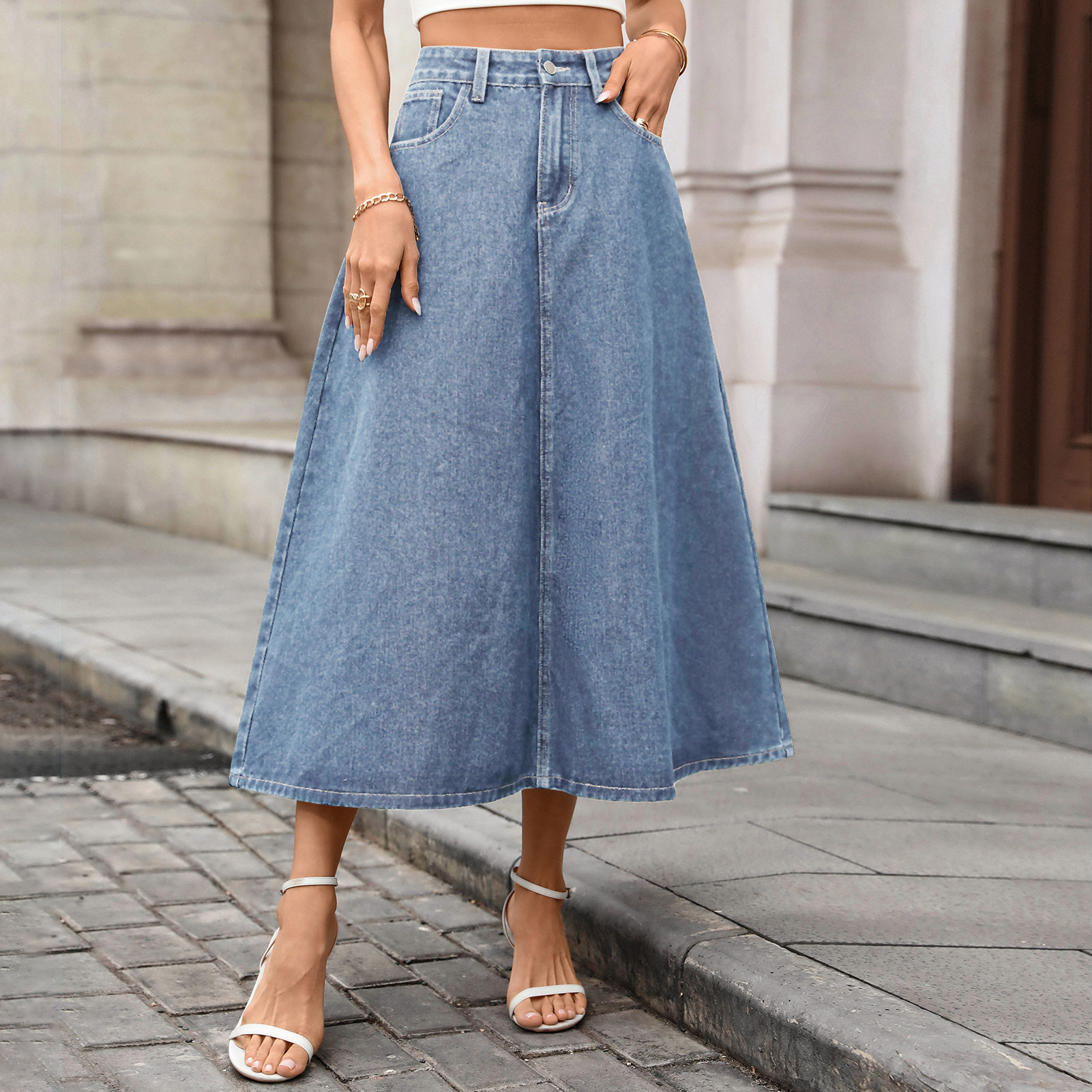 Chic Spring/summer Vintage Den - Vintage Fashion Streetwear review and price