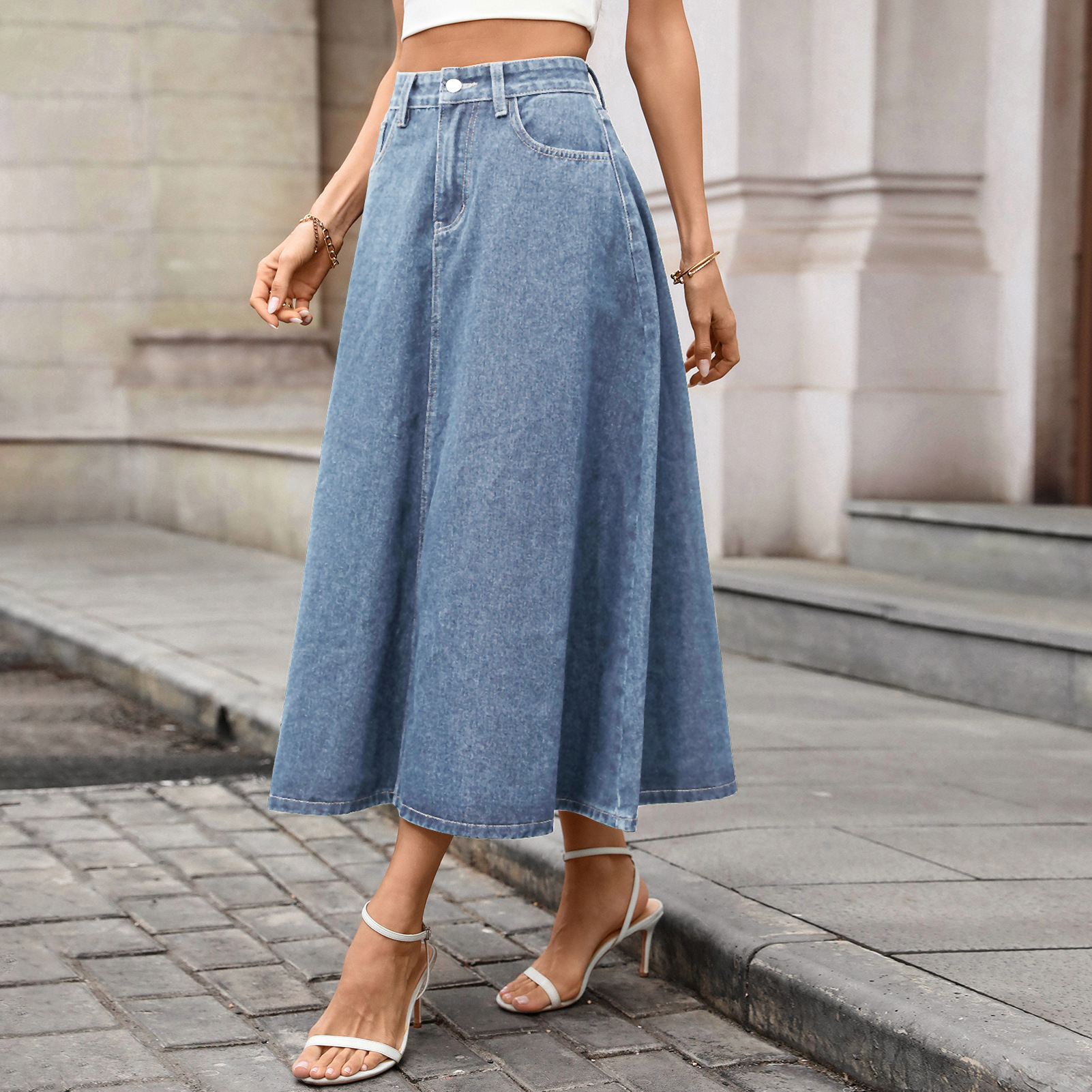 Chic Spring/summer Vintage Den - Vintage Fashion Streetwear review and price