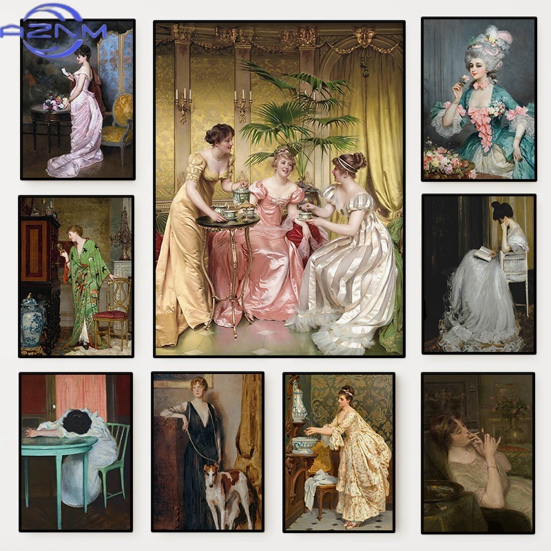 The Renaissance Women Portrait - Vintage Fashion Art review and price