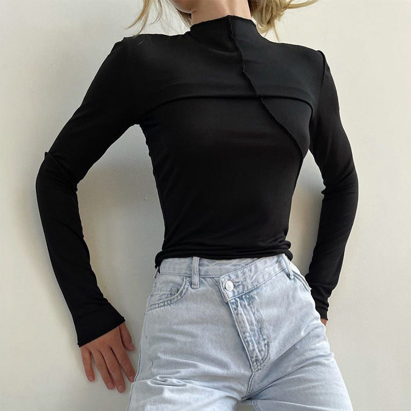 2025 Autumn Turtleneck Y2K Lon - Turtleneck Knit 90S review and price