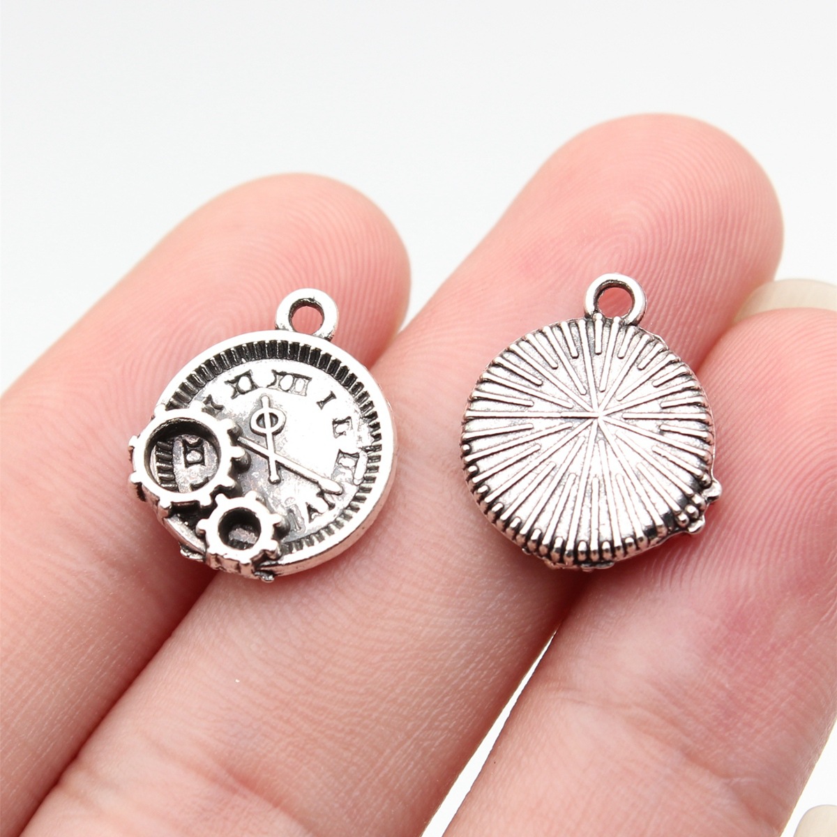 WYSIWYG 10pcs 16x14mm 2 Colors - Vintage Fashion Words review and price
