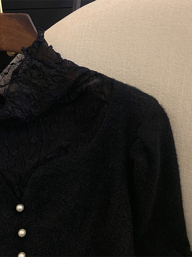 Women's Coffee Pullover Turtle - Turtleneck Knit 90S review and price