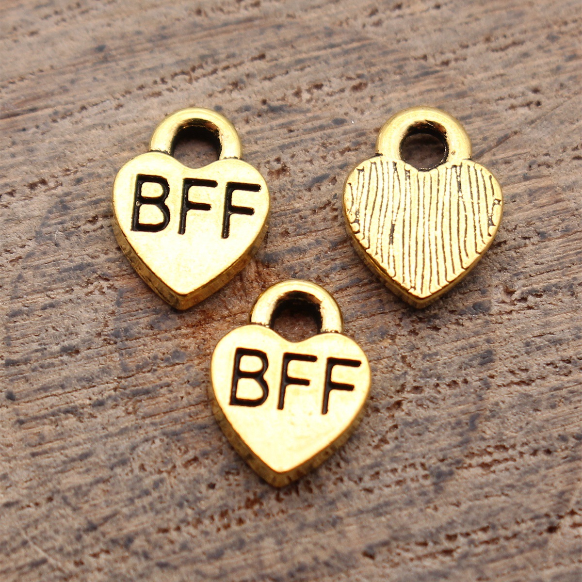 40pcs 9.3x7mm Antique Gold Col - Vintage Fashion Words review and price