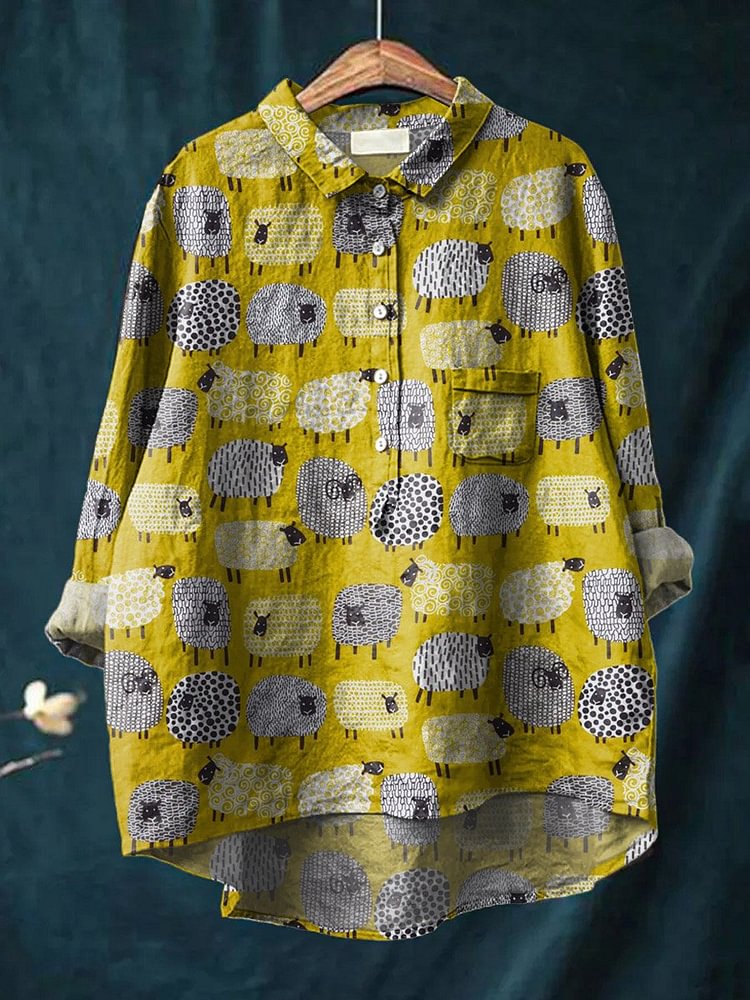 Vintage Lovely Sheep Art Patte - Vintage Fashion Art review and price