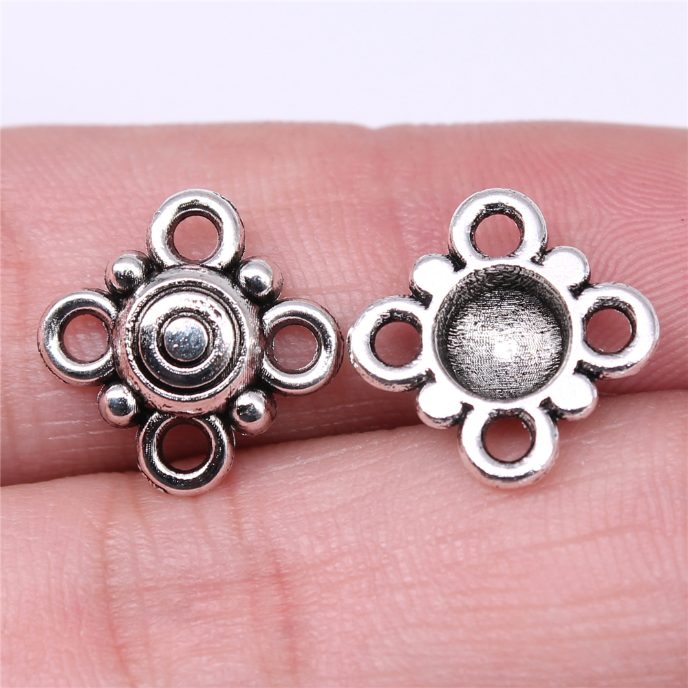 WYSIWYG 20pcs 15x15mm Antique  - Vintage Fashion Words review and price