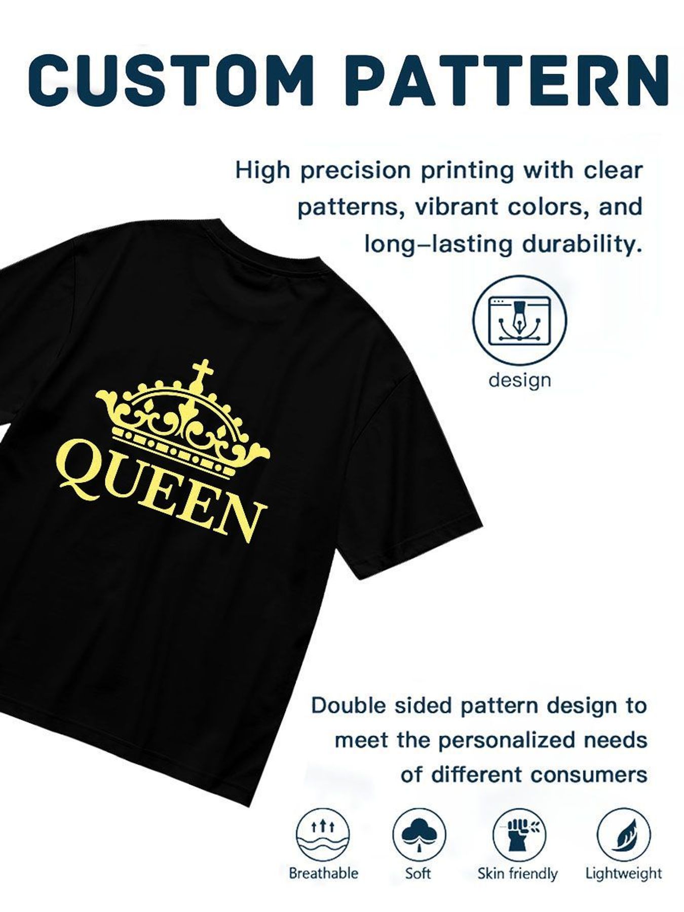 Queen Crown Graphic T Shirt Vi - Vintage Fashion Queen review and price