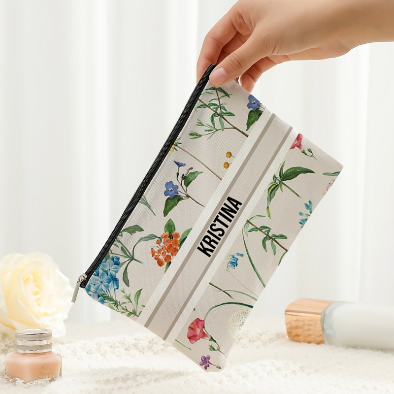 Custom Name Vintage Makeup Bag - Vintage Fashion Brand Names review and price