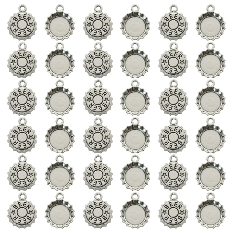 15PCS Antique Silver Plated Be - Vintage Fashion Words review and price