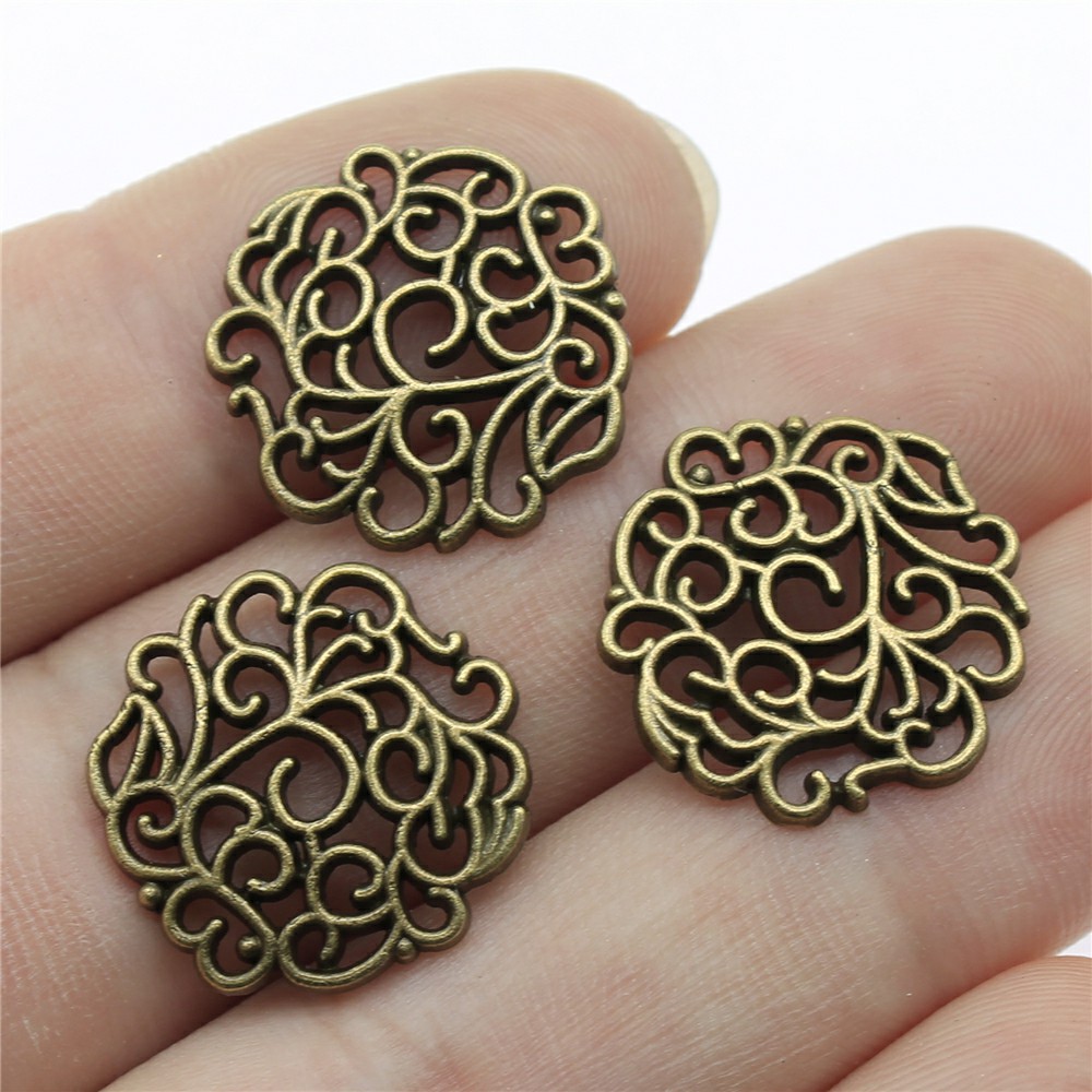 10pcs 18x18mm 2 Colors Antique - Vintage Fashion Words review and price