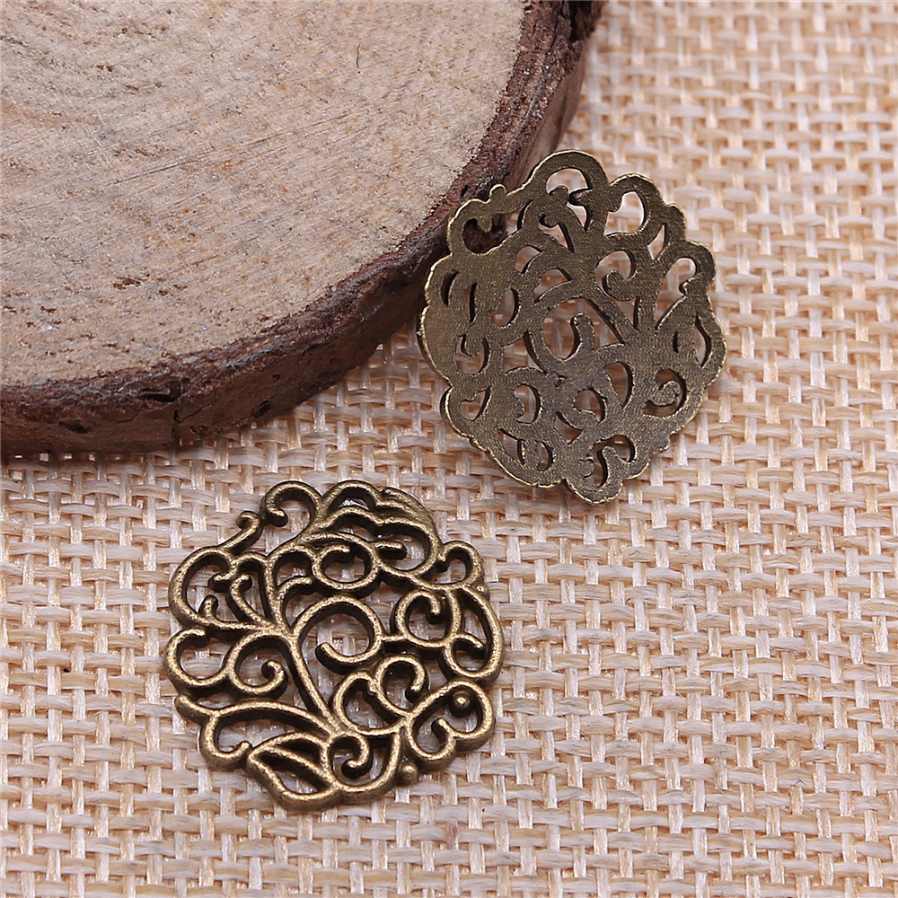 10pcs 18x18mm 2 Colors Antique - Vintage Fashion Words review and price