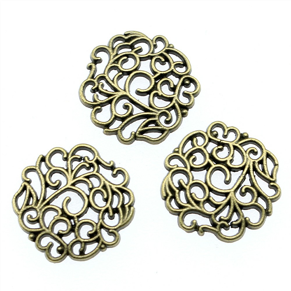 10pcs 18x18mm 2 Colors Antique - Vintage Fashion Words review and price