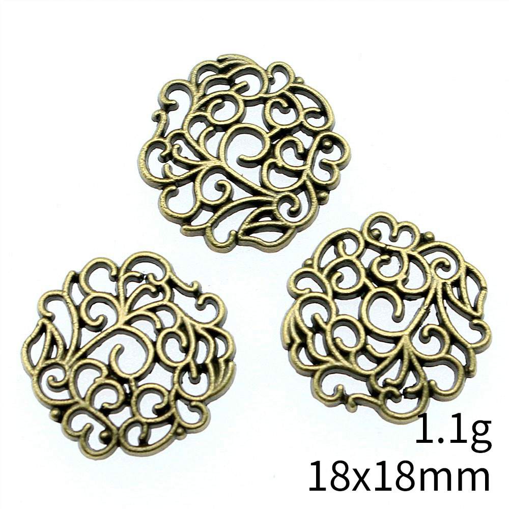 10pcs 18x18mm 2 Colors Antique - Vintage Fashion Words review and price