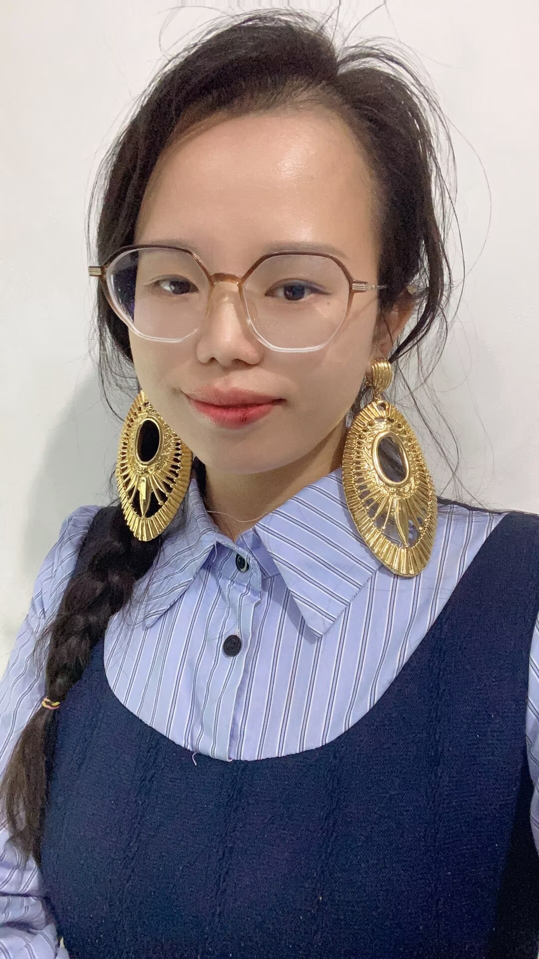 Vintage Gold Hollow Oval Sunbu - Vintage Fashion Looks review and price