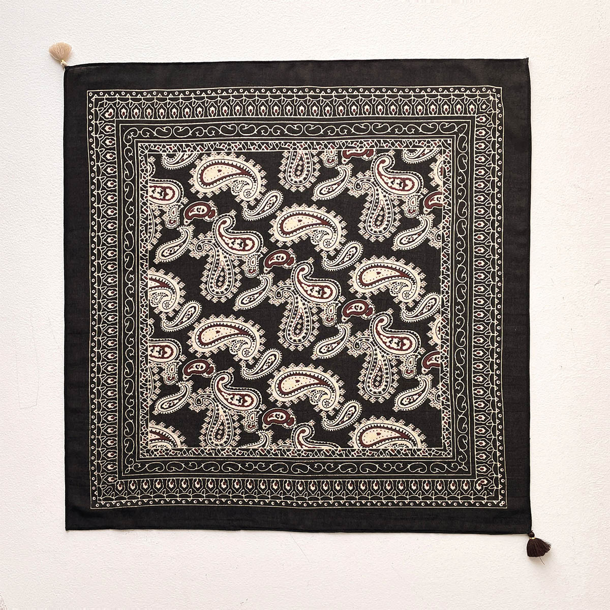 Trendy Satin Silk Scarf Women  - Vintage Fashion Hijab review and price