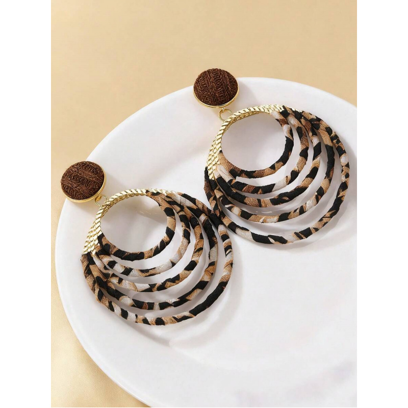 1 Pair Luxury Vintage Leopard  - Vintage Fashion Illustrations review and price