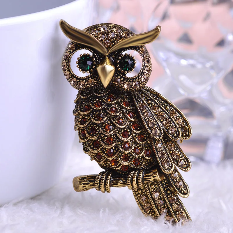 BUCOMEOI Large Bird Owls Vinta - Vintage Fashion Hijab review and price