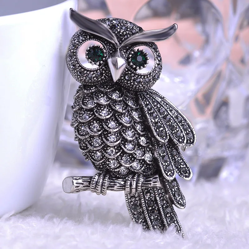 BUCOMEOI Large Bird Owls Vinta - Vintage Fashion Hijab review and price