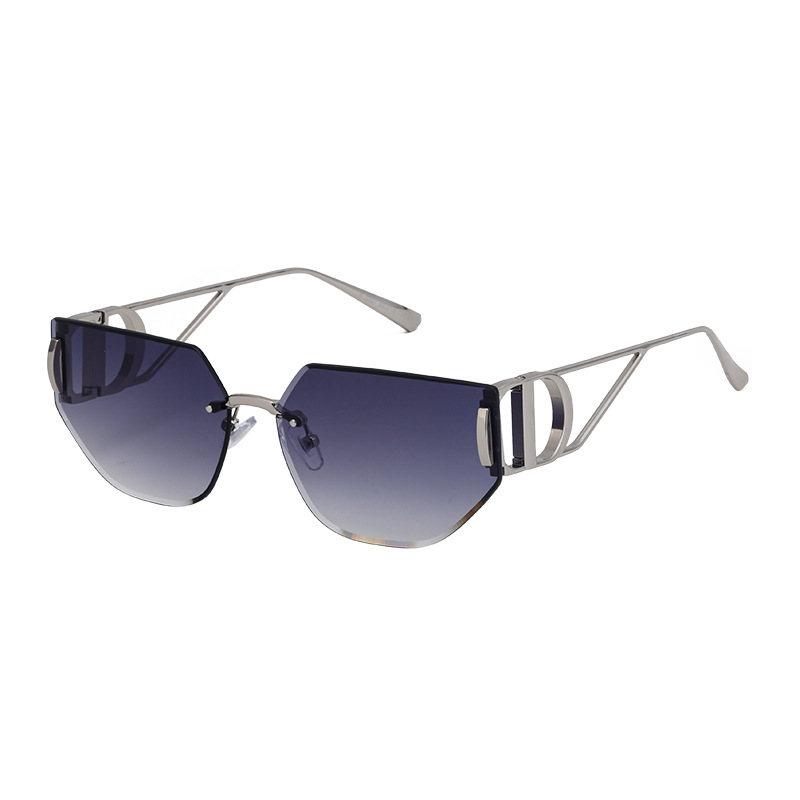 Women's Sunglasses Metal Hollo - Vintage Fashion Brand Names review and price