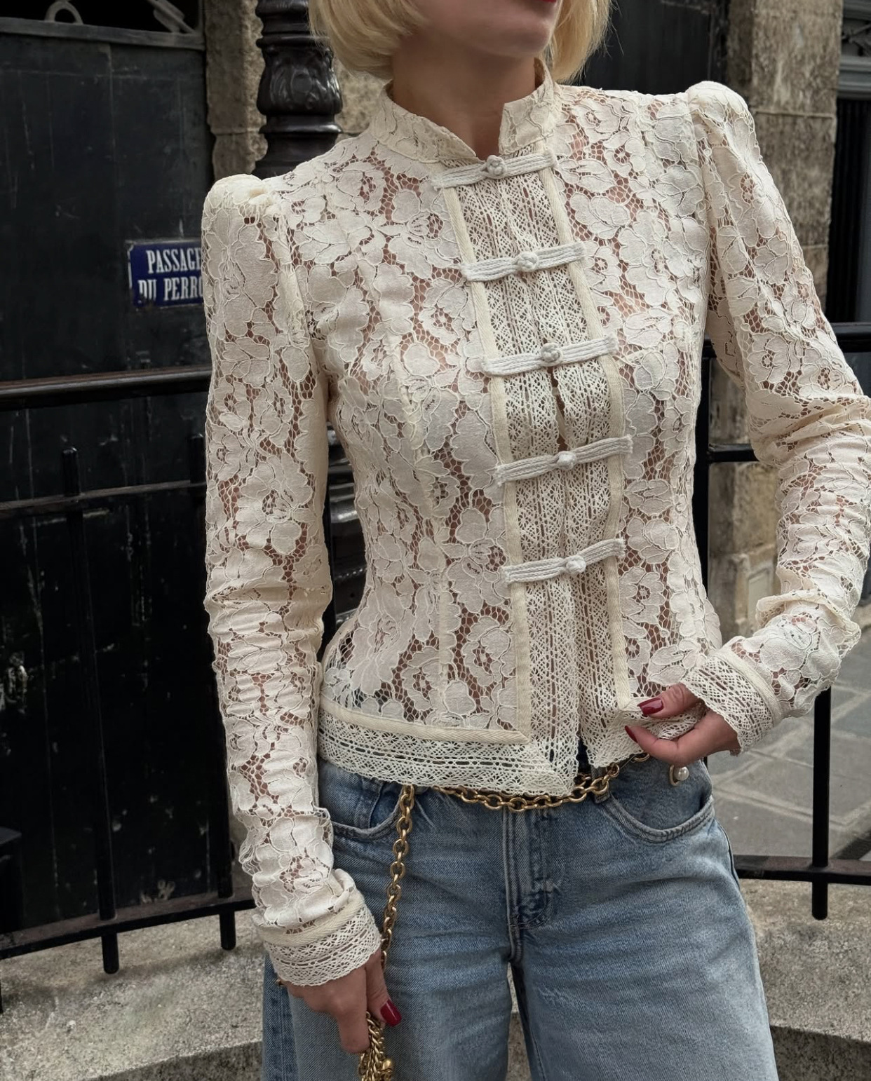 Elegant Luxury Lace Blouse Fas - Vintage Fashion Looks review and price
