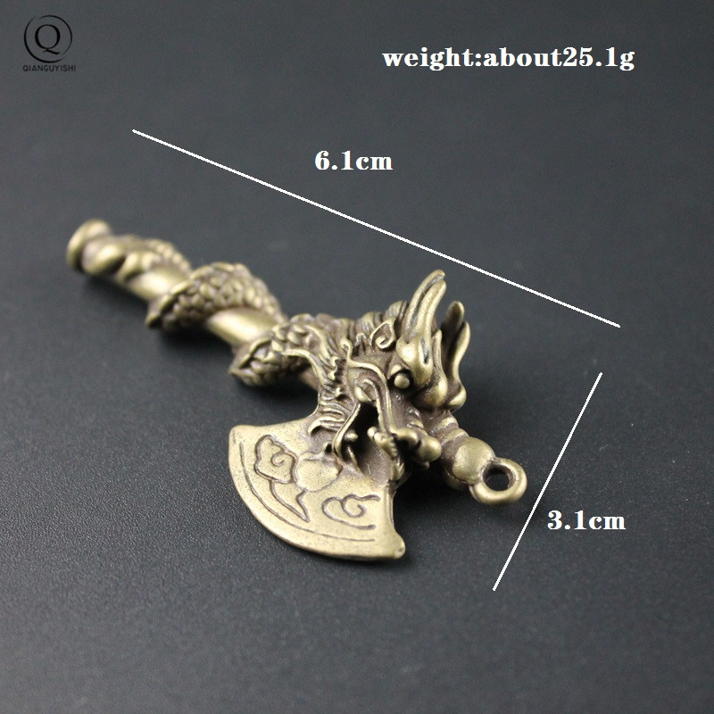 Exquisite Copper Dragon Axe Sm - Vintage Fashion Toys review and price
