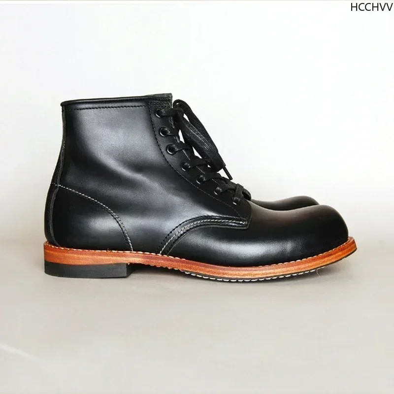 Vintage Men Goodyear-Welted Ge - Vintage Fashion Streetwear review and price