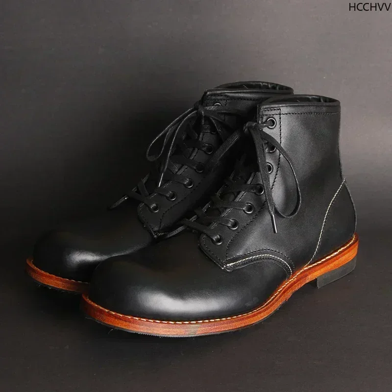 Vintage Men Goodyear-Welted Ge - Vintage Fashion Streetwear review and price