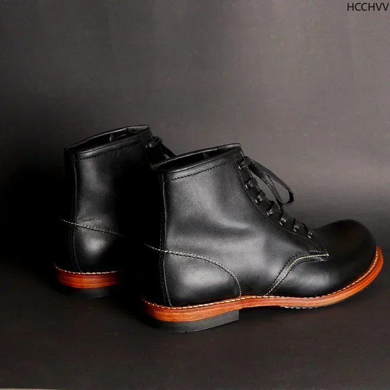 Vintage Men Goodyear-Welted Ge - Vintage Fashion Streetwear review and price